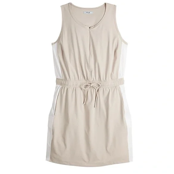 Women's FLX Dress With Built-In Shorts Color Frost Bite NWT Size Small - Picture 2 of 9